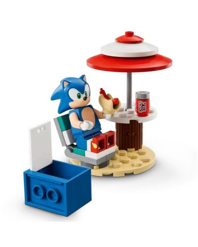 Конструктор LEGO Sonic - Предизвикателство на Соник, Скоростна сфера (76990) - 4
